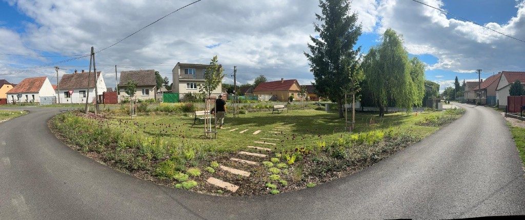 Panoráma zrealizovaného parku Sekule